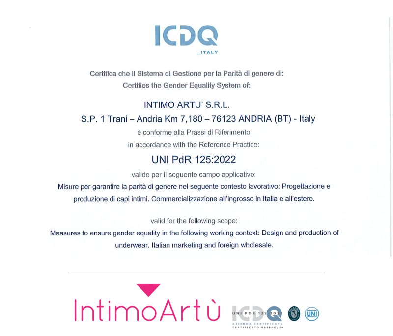 Certificazione ICDQ 
